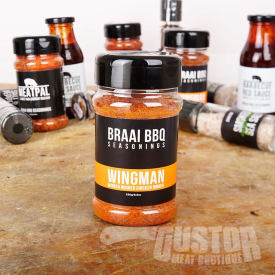 Afbeeldingen van Wingman BBQ rub 280gr