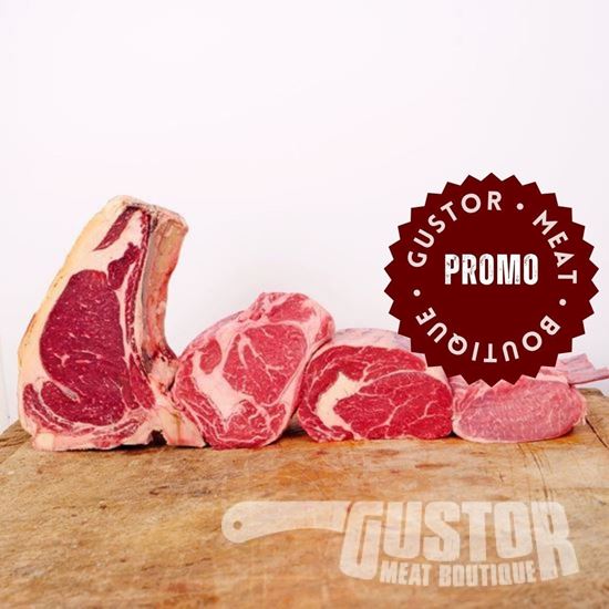 Afbeeldingen van BBQ pakket "DECOUVERTE" semi-dry-aged